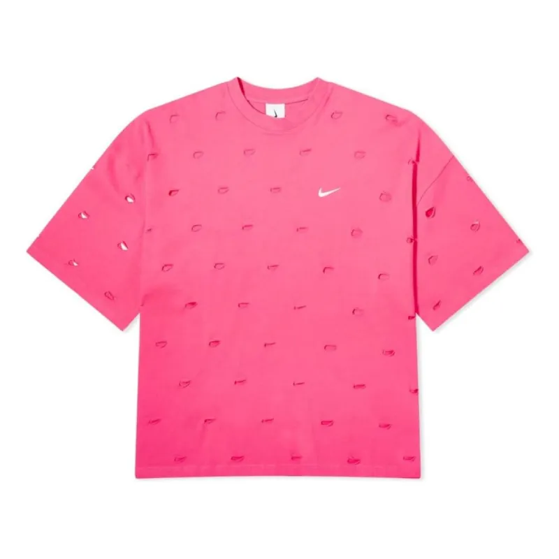Nike x Jacquemus Swoosh T-shirt 'Watermelon' FJ3477-653 sold by KicksCrew