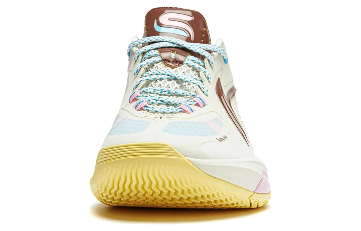 Li-Ning Shining On Court 'Beige Brown Pink' ABPU007-3 sold by KicksCrew product image thumbnail 5