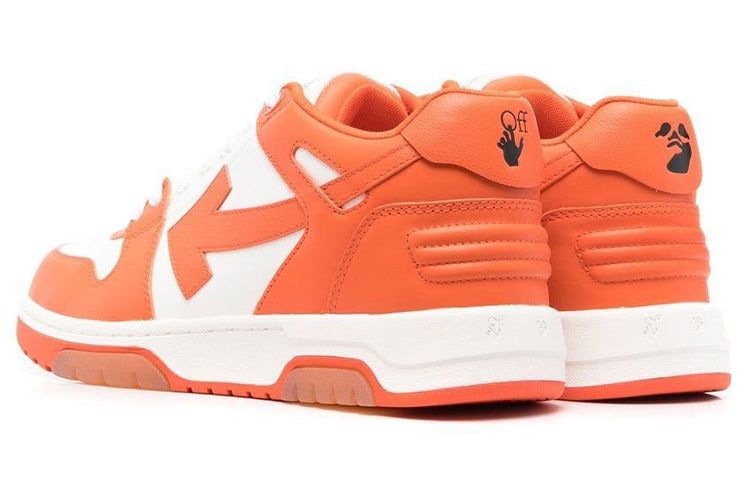 Off-White Out Of Office Low-Top Sneaker 'Orange White' OMIA189S22LEA0010120 sold by KicksCrew product image thumbnail 4