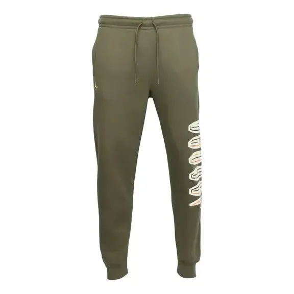 Air Jordan Flight MVP Track Sweatpants 'Green' DV1603-325 sold by KicksCrew