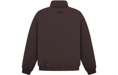 Fear of God Essentials SS23 Nylon Puffer Jacket 'Plum' FOG-SS23-032 sold by KicksCrew