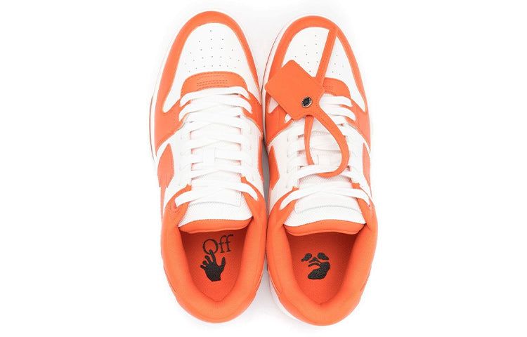 Off-White Out Of Office Low-Top Sneaker 'Orange White' OMIA189S22LEA0010120 sold by KicksCrew product image thumbnail 3
