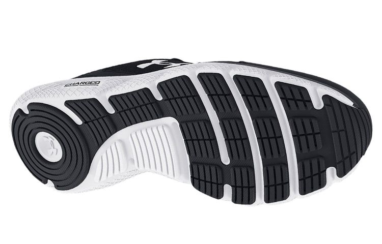 Under Armour Charged Assert 9 6E Wide 'Black White' 3025418-001 sold by KicksCrew product image thumbnail 5
