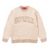 Supreme Contrast Arc Sweater 'Beige' SUP-SS24-078 sold by KicksCrew