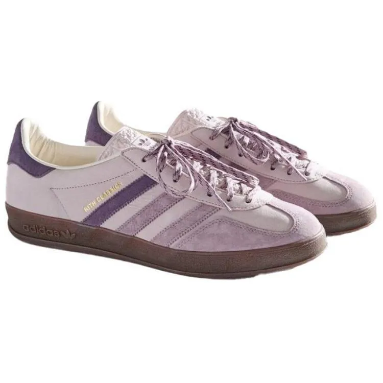 adidas originals Gazelle x Kith Classics 'Ash Purple' IH0120 sold by KicksCrew product image thumbnail 4