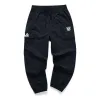 FILA FUSION x White Mountaineering Casual Loose Fit Utility Woven Pants 'Black' T11M127803F-BK sold by KicksCrew