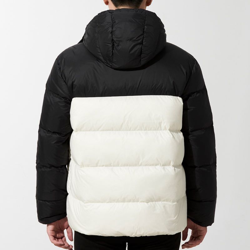 Puma Detachable Hoodie Down Jacket 'White Black' 534937-73 sold by KicksCrew product image thumbnail 4