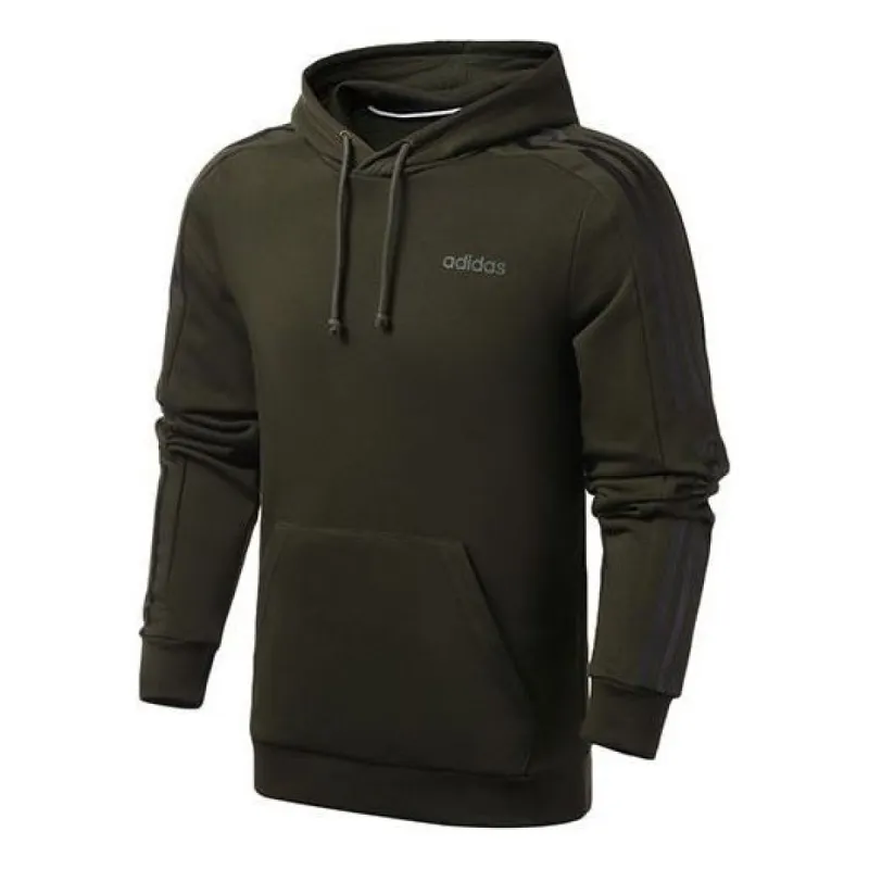 adidas neo M Ce 5S Hdy Side Stripe Knit Sports Pullover Green FK5807 sold by KicksCrew