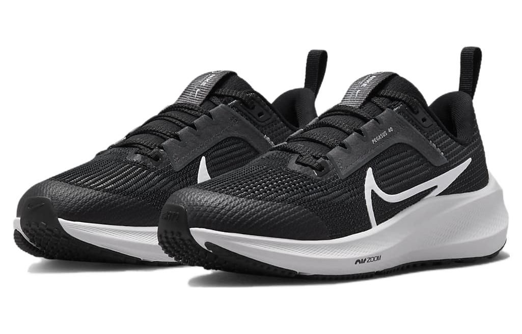 (GS) Nike Air Zoom Pegasus 40 'Black White' DX2498-001 sold by KicksCrew product image thumbnail 3