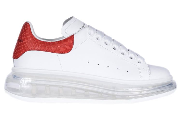 (WMNS) Alexander McQueen Oversized Sneaker in Optic 'White Lust Red' 650796WHZ4V9676 sold by KicksCrew product image thumbnail 2