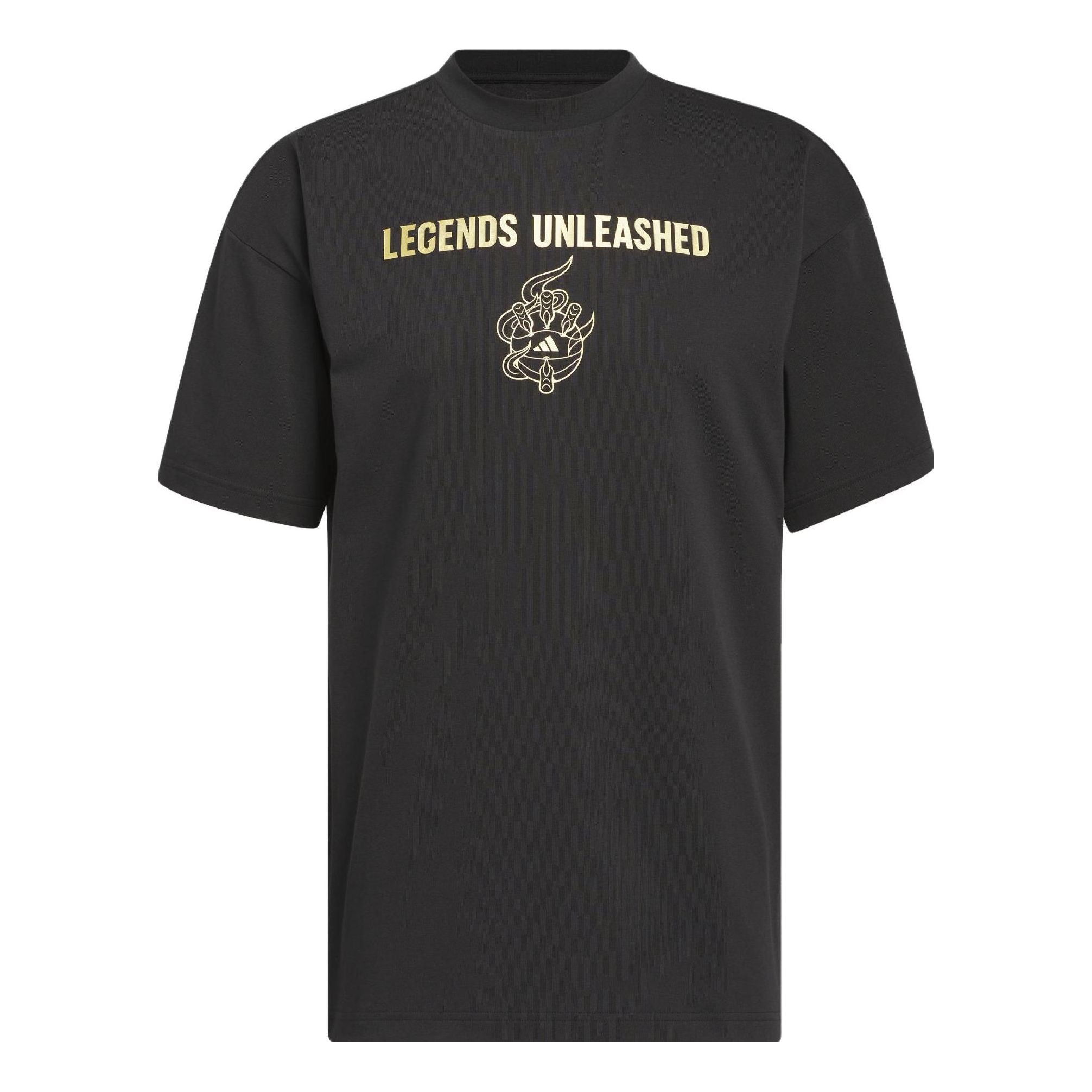 Adidas Basketball Select T-Shirts 'Black' IN2471 sold by KicksCrew