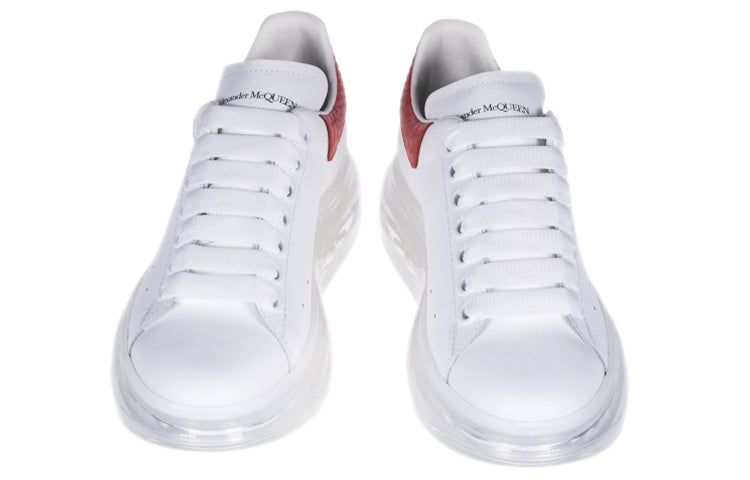 (WMNS) Alexander McQueen Oversized Sneaker in Optic 'White Lust Red' 650796WHZ4V9676 sold by KicksCrew product image thumbnail 3