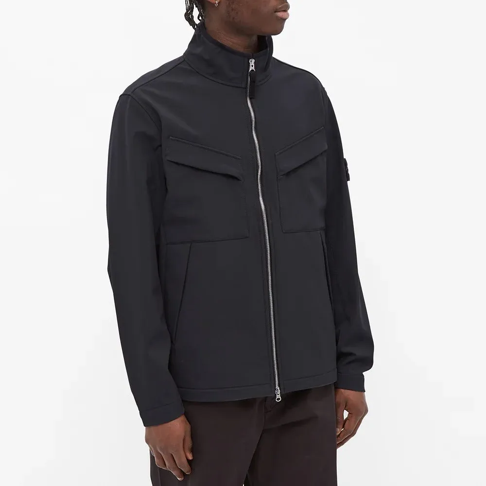 STONE ISLAND Soft Shell-R Jacket 'Navy' 741540827-V0020 sold by KicksCrew product image thumbnail 3