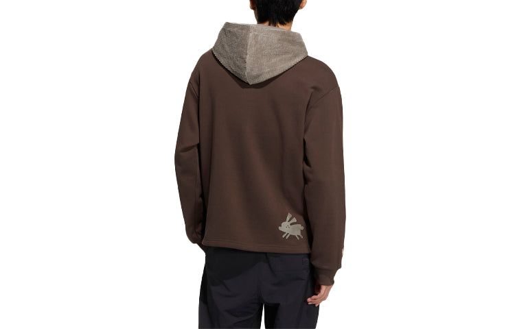 adidas originals x Melting Sadness Hoodie 'Brown' HY4187 sold by KicksCrew product image thumbnail 2