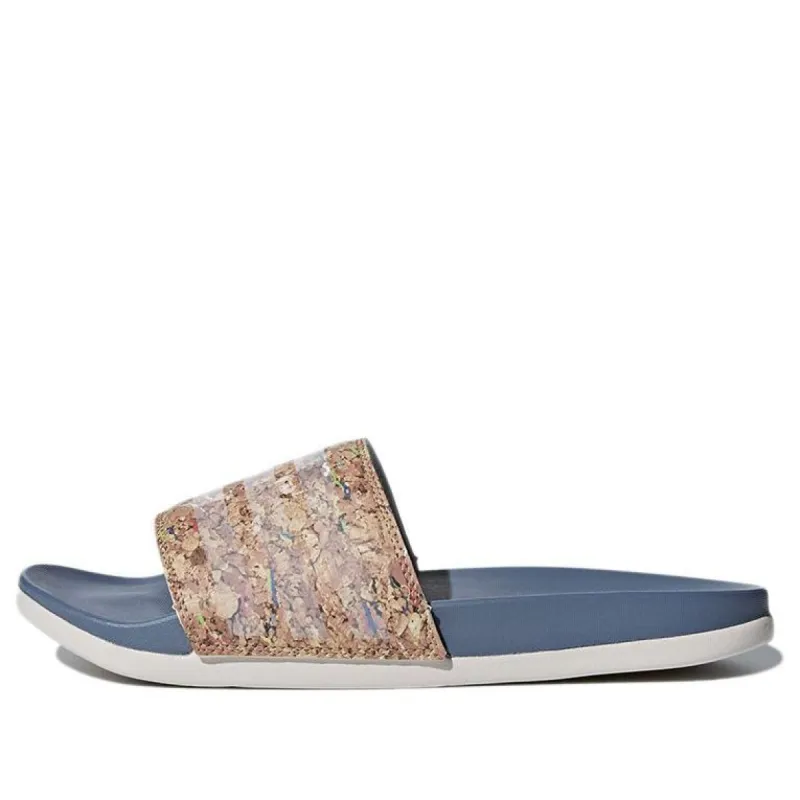 (WMNS) adidas Adilette Cloudfoam Plus Cork 'Blue' CP9510 sold by KicksCrew