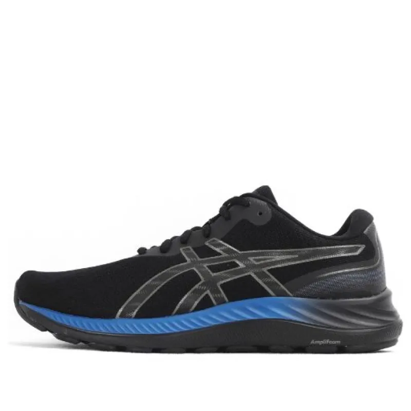 Asics Gel Excite 9 4E Wide 'Black Blue' 1011B680-002 sold by KicksCrew