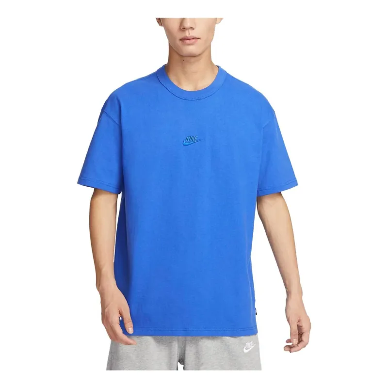 Nike Sportswear Premium Essentials T-Shirt 'Blue' DO7393-480 sold by KicksCrew