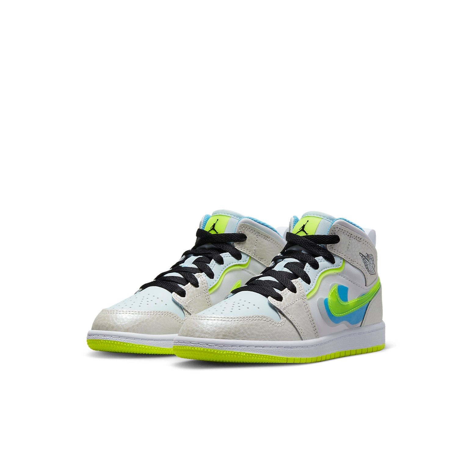 (PS) Air Jordan 1 Mid SE 'Warped Swoosh' DV1320-017 sold by KicksCrew product image thumbnail 3