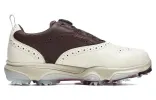 FILA Golf Oxford Spike Sneakers 'White Brown' A12M241601FLF sold by KicksCrew