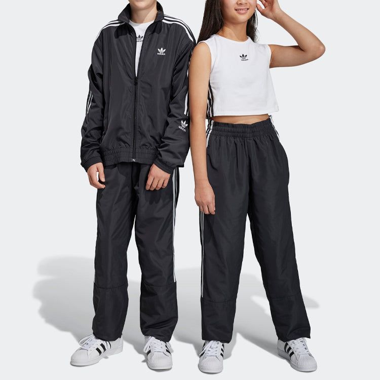 (GS) adidas Adicolor Track Pants 'Black' IC6257 sold by KicksCrew product image thumbnail 3