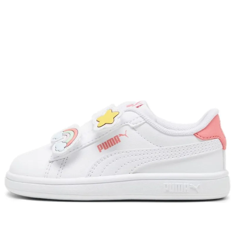 (TD) Puma Smash 3.0 V 'Badges White Passionfruit' 397287-01 sold by KicksCrew