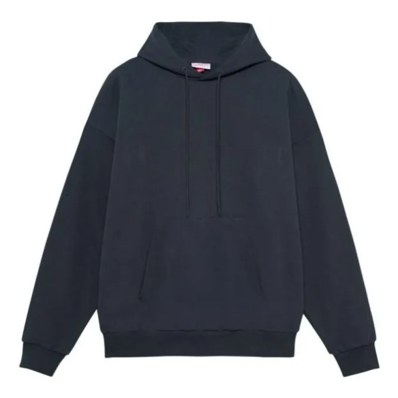 Mitchell & Ness Gold Blooded We Believe Hoodie 'Black' MNJYFWF22008-CARBON-GARY sold by KicksCrew