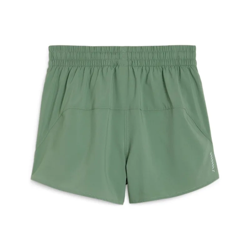 (WMNS) PUMA RUN HW 3Inch Velocity Shorts 'Green' 524377-44 sold by KicksCrew