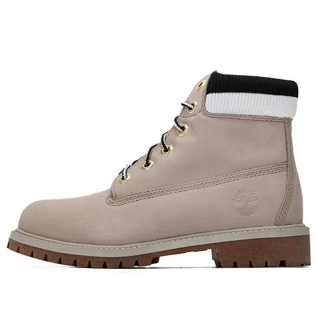 (GS) Timberland Premium 6 Inch Heritage Cupsole Boots 'Light Taupe Nubuck' A2FKFK51 sold by KicksCrew