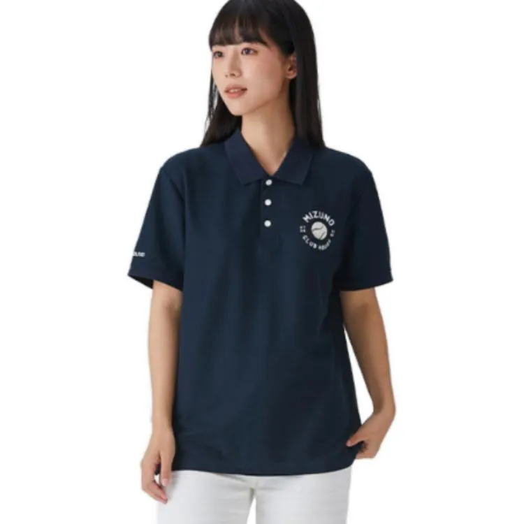 Mizuno Heritage Polo Shirt 'Black' D2CA33E1 sold by KicksCrew product image thumbnail 3