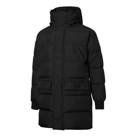 Puma Protective Logo Puffer Jacket 'Black' 847665-01 sold by KicksCrew
