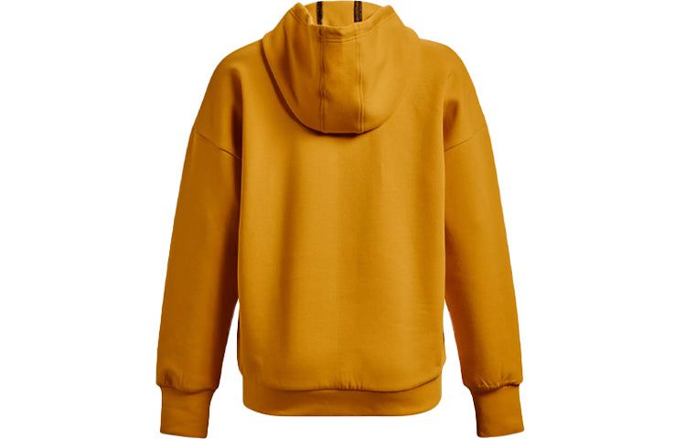 (WMNS) Under Armour Summit Logo Hoodie 'Yellow Gold' 1374466-588 sold by KicksCrew product image thumbnail 2