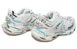 Balenciaga Track 1.0 Sneakers ' White Blue Mesh and Nylon Graffiti' 542023W3SRA9014 sold by KicksCrew