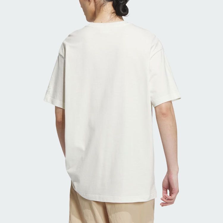 Adidas Originals Trefoil Graphic T-Shirts 'White' IN1043 sold by KicksCrew product image thumbnail 3