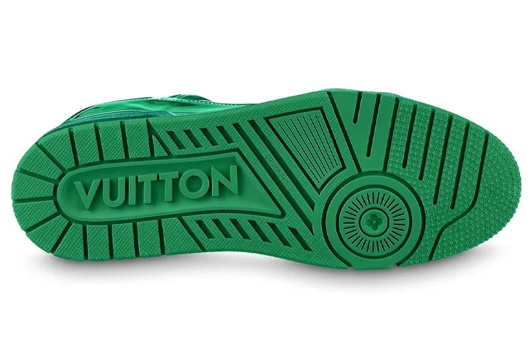 LOUIS VUITTON LV Trainer Sneakers 'Green' 1AA46B sold by KicksCrew product image thumbnail 4