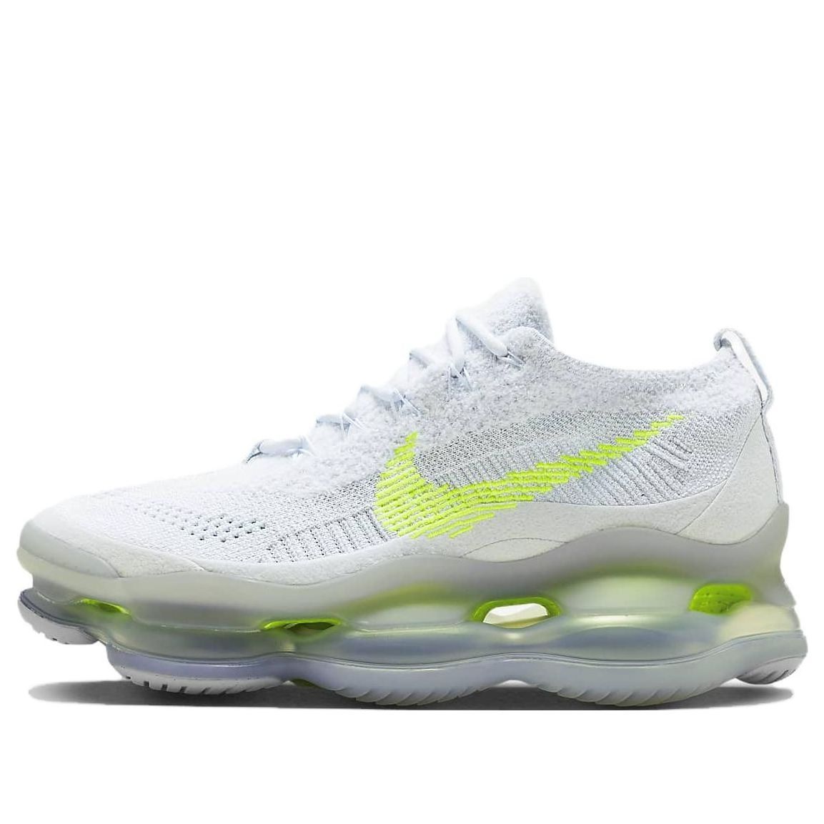 (WMNS) Nike Air Max Scorpion Flyknit 'Blue Tint Volt DJ4702-400 sold by KicksCrew