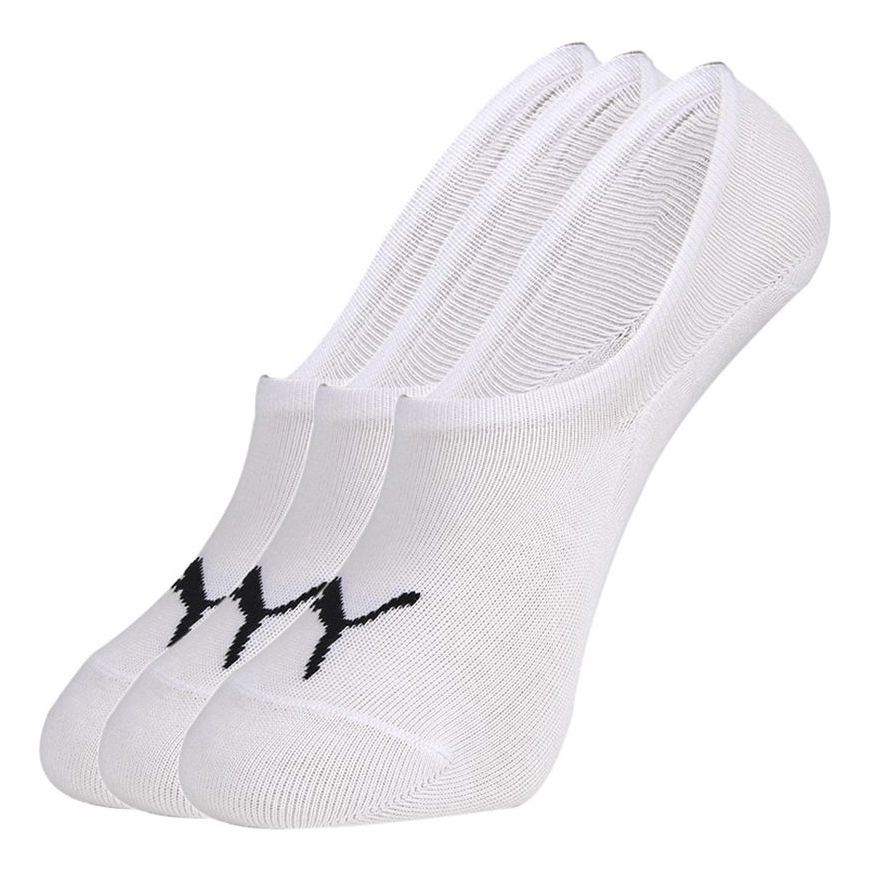 PUMA Footie Cut Sock 3 Pack 'White Black' 907701-02 sold by KicksCrew