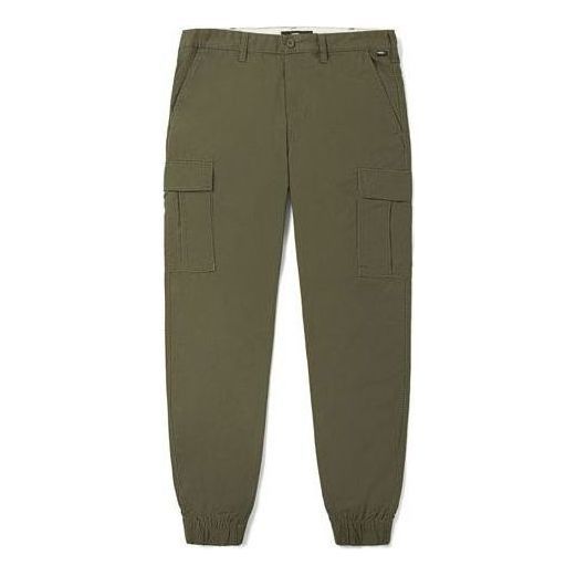 Vans Drawstring Woven Pants 'Green' VN0A36LNKCZ sold by KicksCrew