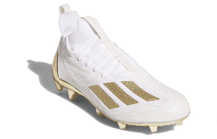 adidas Adizero Cleats Primeknit 'White Gold Metallic' GX5100 sold by KicksCrew product image thumbnail 3