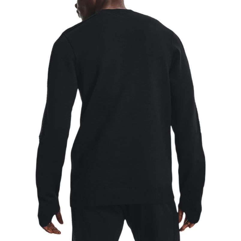 Under Armour IntelliKnit Run Sweater 'Black' 1371573-001 sold by KicksCrew product image thumbnail 4
