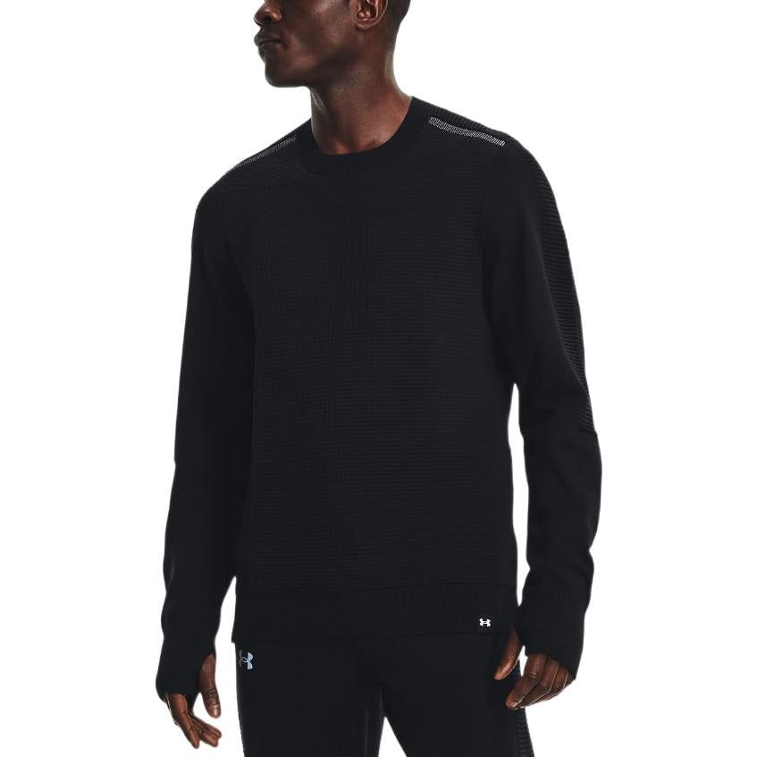 Under Armour IntelliKnit Run Sweater 'Black' 1371573-001 sold by KicksCrew product image thumbnail 3