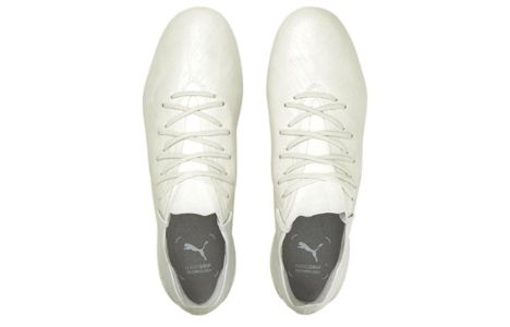PUMA Ultra 1.2 Lazertouch FG AG 'Triple White' 106412-02 sold by KicksCrew