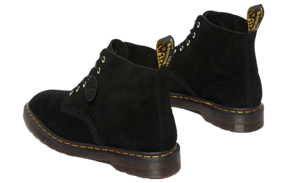 (WMNS) Dr. Martens 101 Suede Ankle Boots 'Black' 27428001 sold by KicksCrew product image thumbnail 5