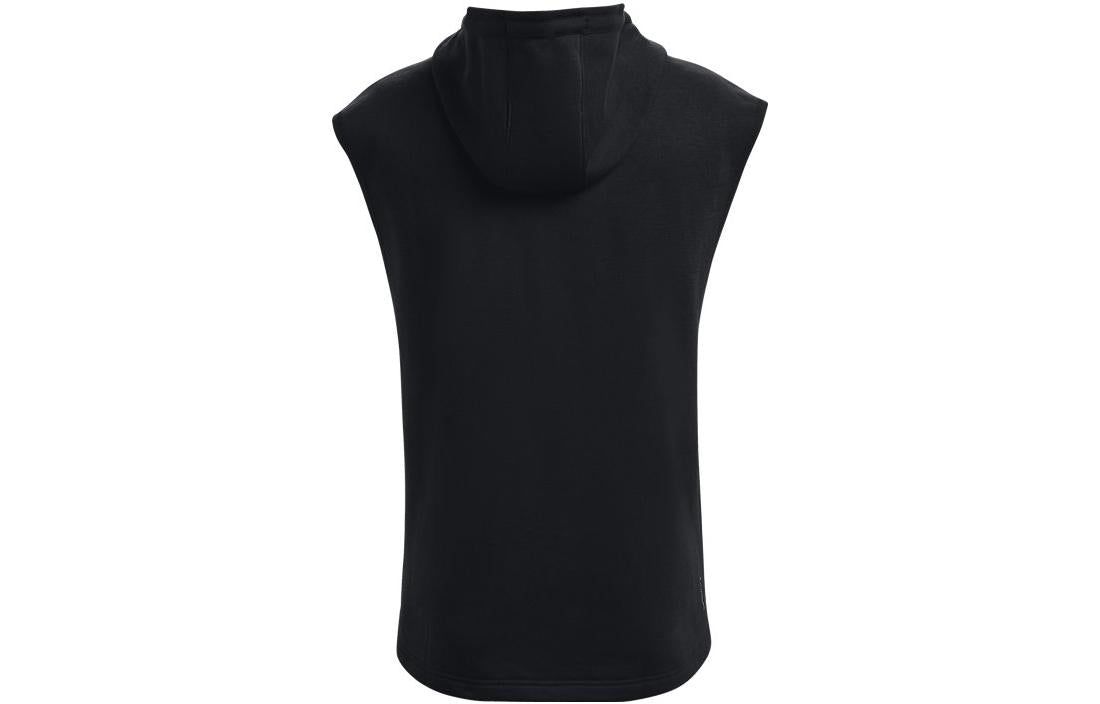 Under Armour Project Rock Sleeveless Hoodie 'Black Red' 1367034-001 sold by KicksCrew product image thumbnail 2