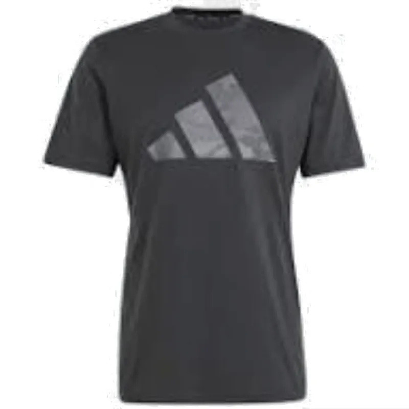 adidas Train Essentials Seasonal Brand Love Camo T-Shirt Asia Sizing 'Black' IM7451 sold by KicksCrew