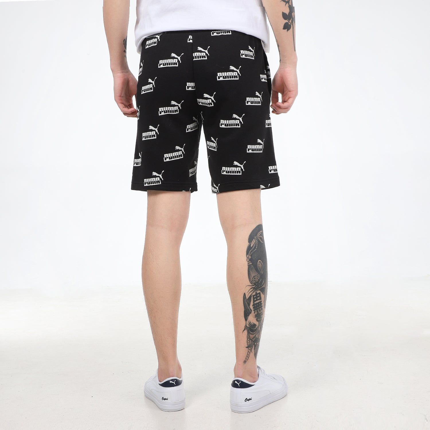 Puma Amplified 9" Short 'Black White' 589090-01 sold by KicksCrew product image thumbnail 4