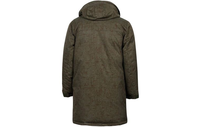 Converse Mid-length Printed Sideline Down Jacket 'Olive Green' 10007260-A01 sold by KicksCrew product image thumbnail 2