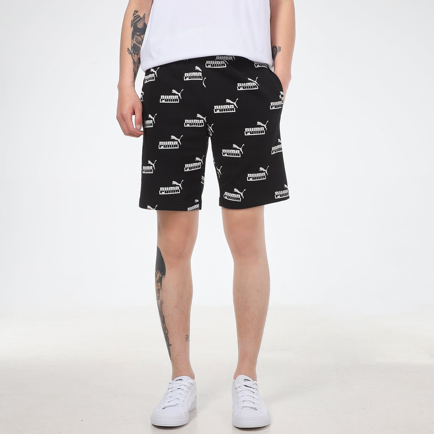 Puma Amplified 9" Short 'Black White' 589090-01 sold by KicksCrew product image thumbnail 3