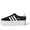 (WMNS) adidas Originals Gazelle Up 'Black White' IH1290 sold by KicksCrew