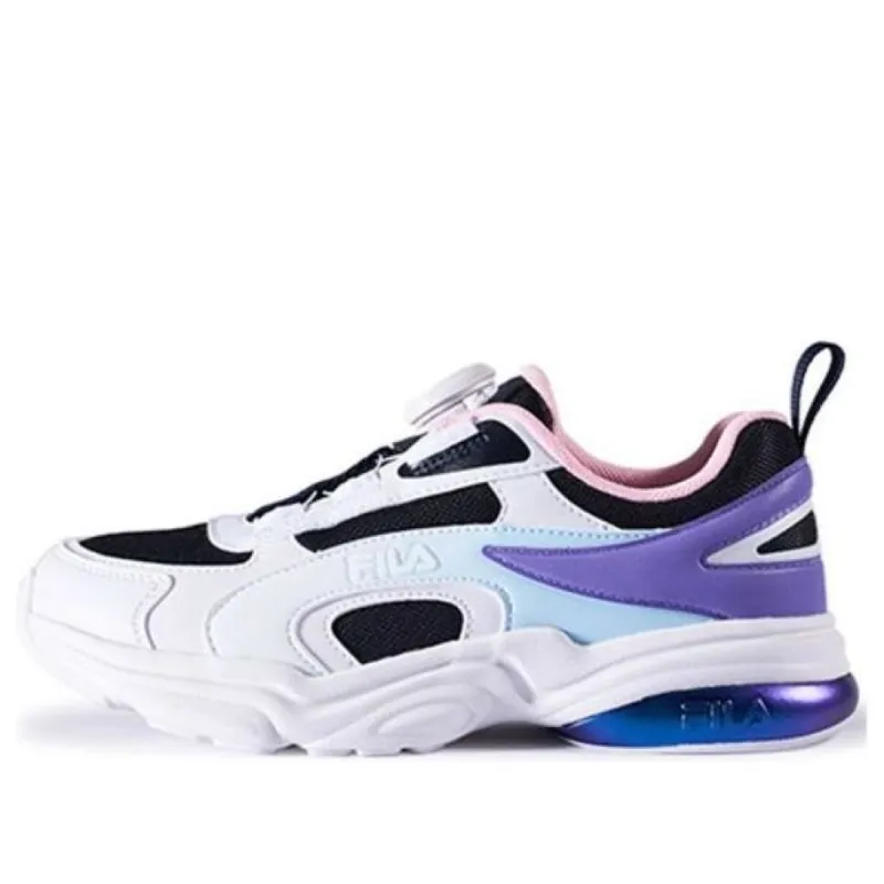 (GS) FILA Volante 2 Sneakers 'White Purple Black' K15G111108ANP sold by KicksCrew