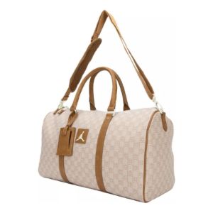 Air Jordan Monogram Duffle Bag 'Hemp' JD2413019AD-001 sold by KicksCrew